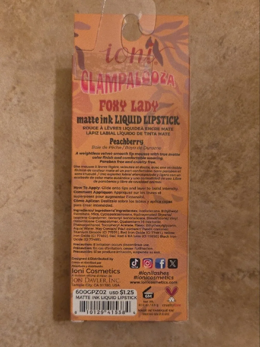 Peachberry Liquid Matte Lipstick